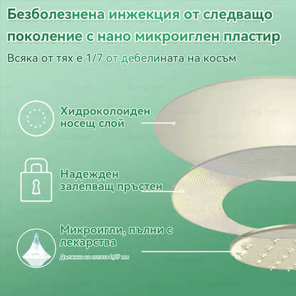 Официален магазин |🍋‍🟩𝑳𝒖𝒙𝒂𝙧𝙞𝙨𝙚® Моринга 𝗫 Берберин 𝟭𝟬-𝗜𝗻-𝟭 Напреднал Нано Микроигли Пластир (Един път на ден, видими промени за 7 дни）✅ Ожиряване, диабет, сънна апнея и проблеми със ставите